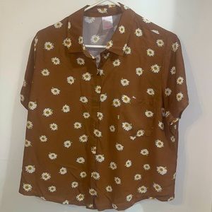 Daisy button down shirt